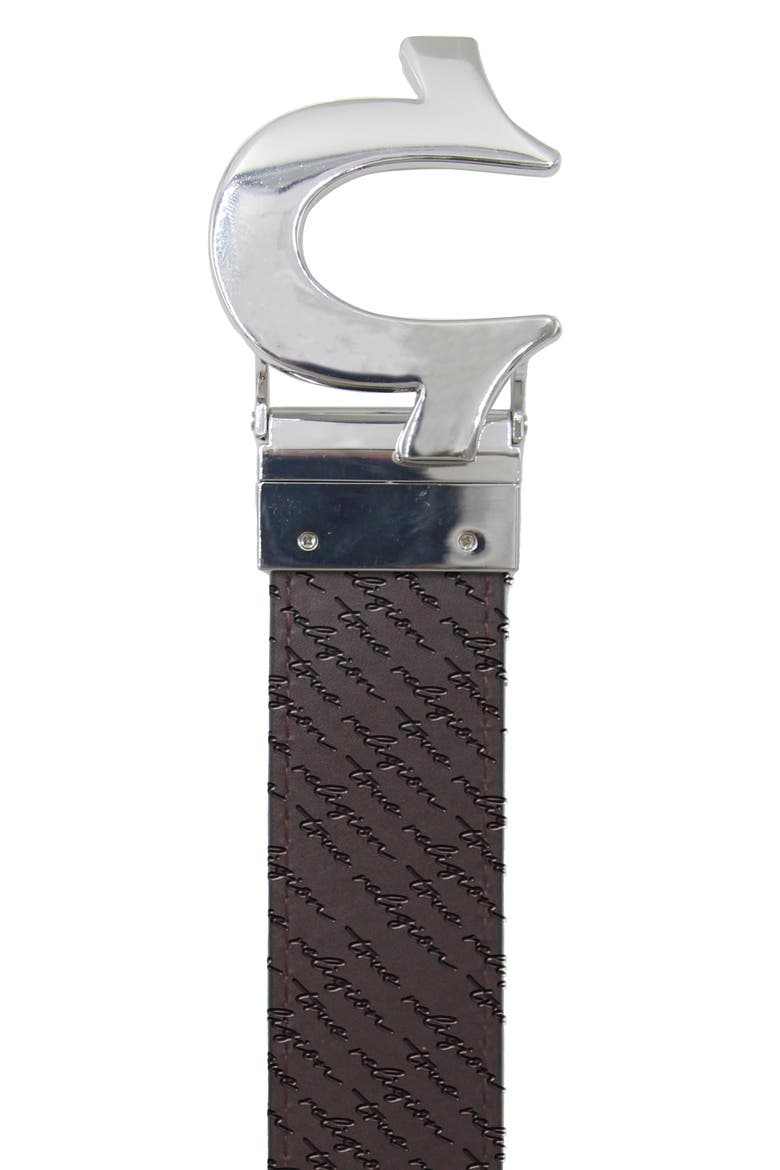 Dex Horseshoe Buckle Belt, Alternate, color, BLACK