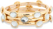 Tasha Set of 3 Crystal Stretch Bracelets