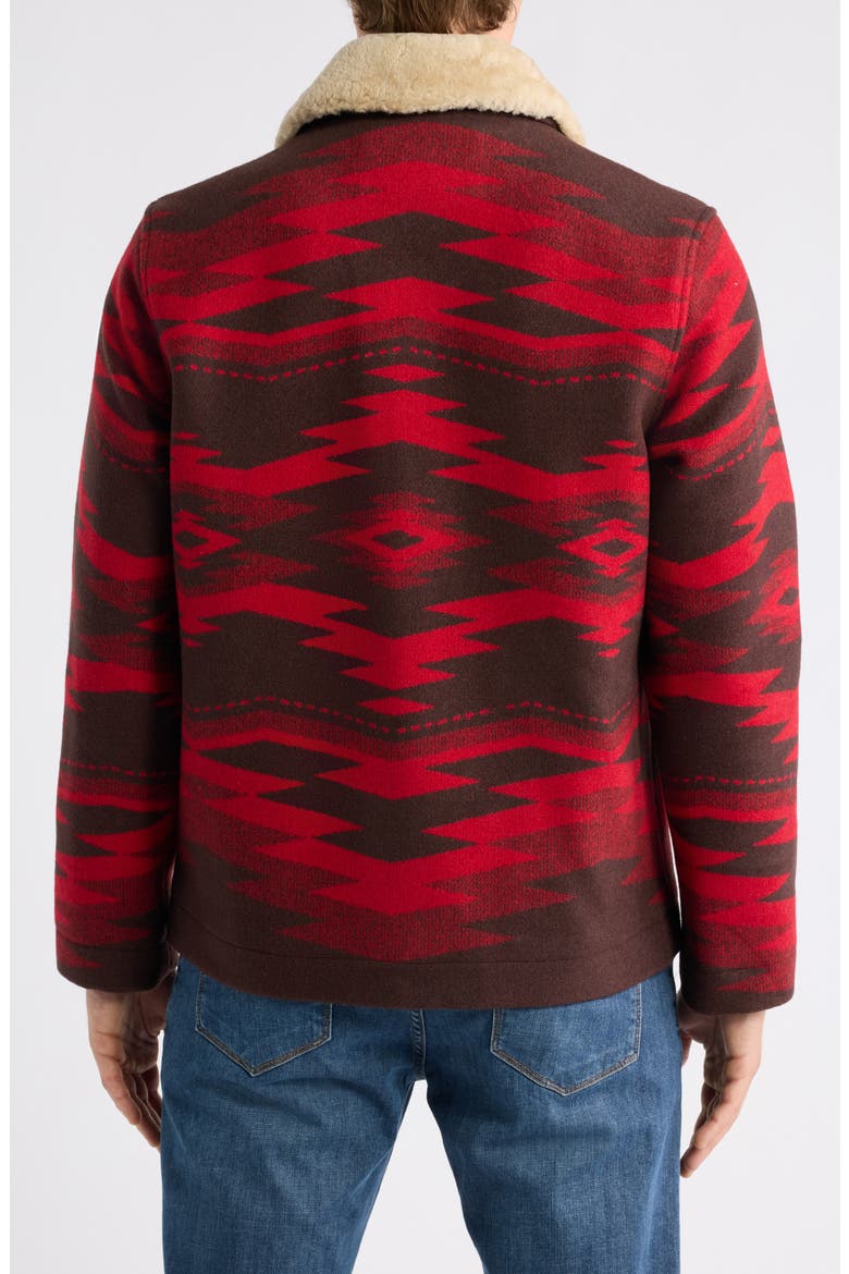 Silverton Wool Blend Coat, Alternate, color, CROWN POINT RED