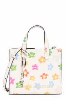 Daisy Leather Mini Grind Tote Bag