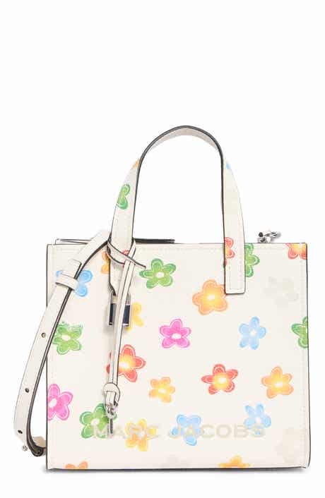 Daisy Leather Mini Grind Tote Bag