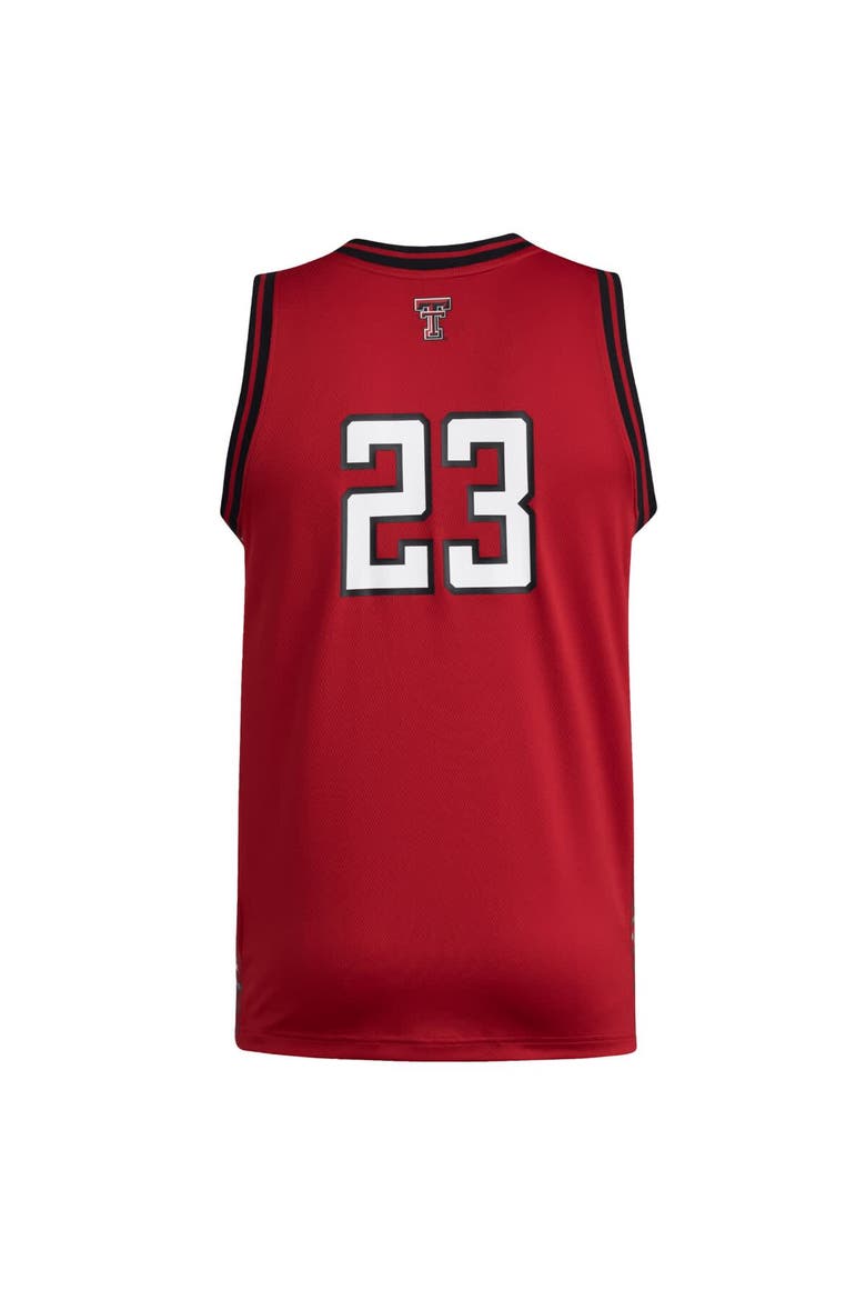 Men's adidas #23 Red Texas Tech Red Raiders Replica Swingman Jersey, Alternate, color, Red