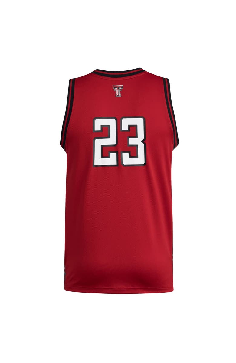 adidas Men
s adidas #23 Red Texas Tech Red Raiders Replica Swingman Jersey, Alternate, color, Red