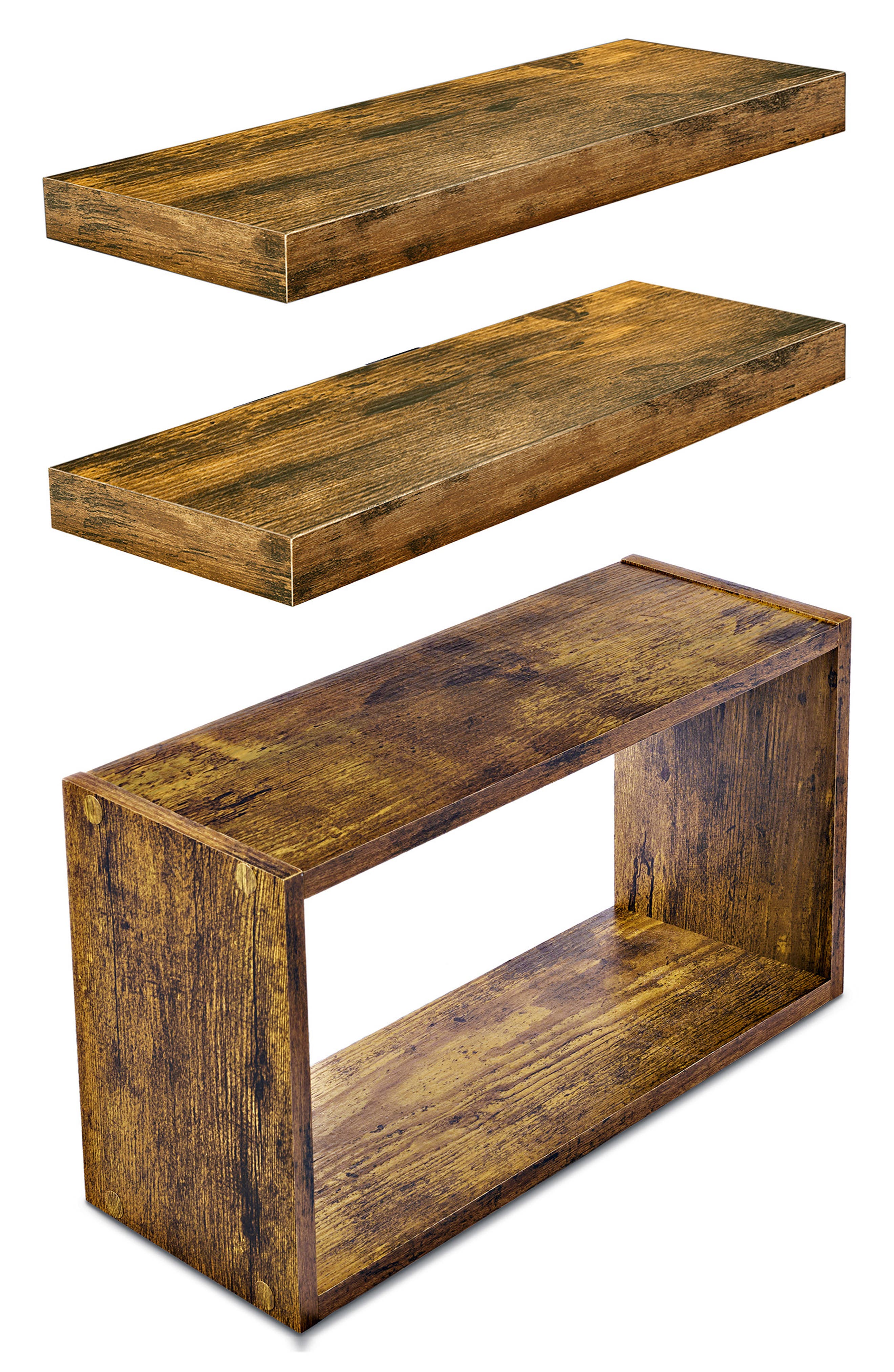 Set of 3 Floating Shelves
