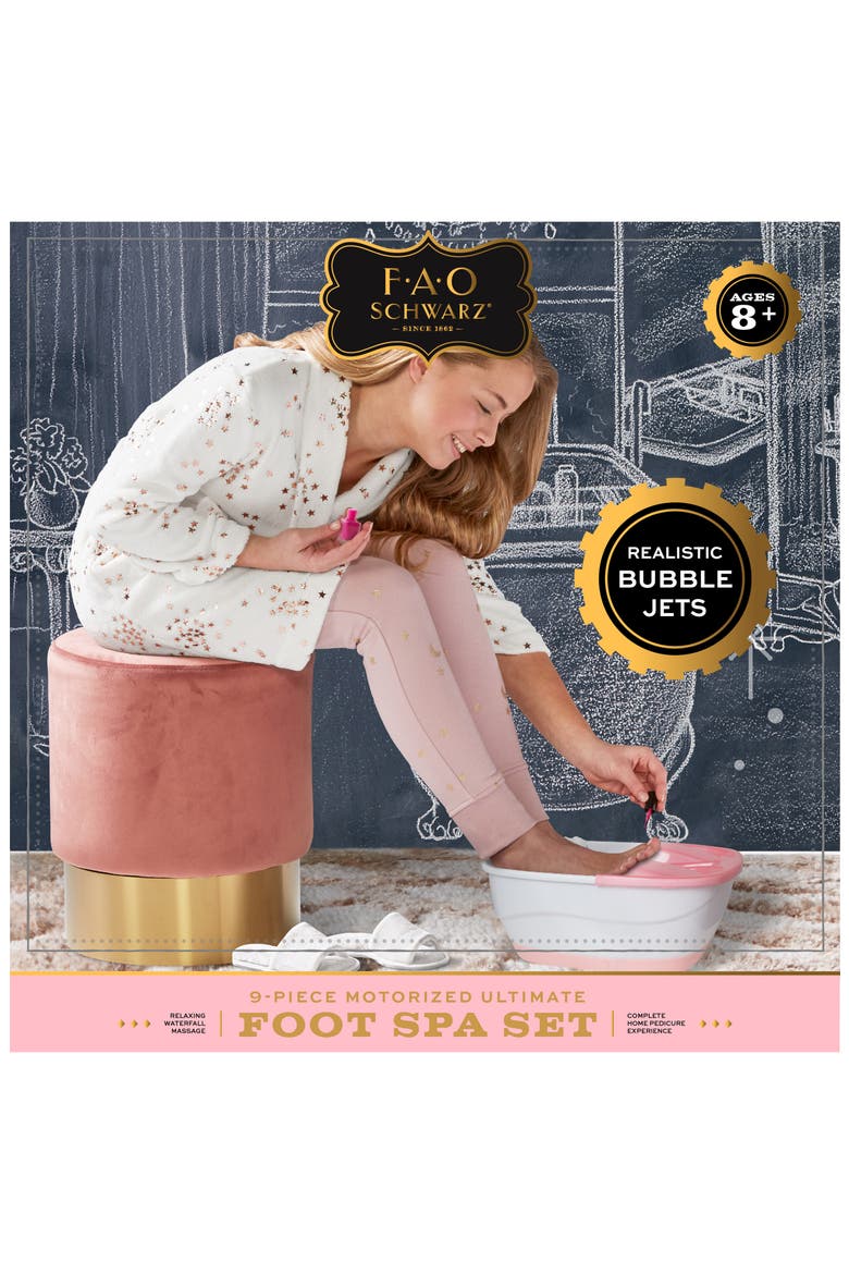 9-Piece Deluxe Foot Spa Set, Alternate, color, VARIOUS