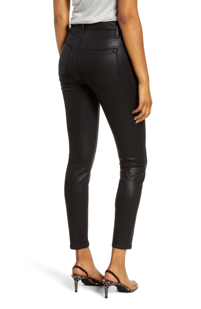 PAIGE Transcend - Margot Coated Skinny Jeans, Alternate, color, Bf Luxcoat