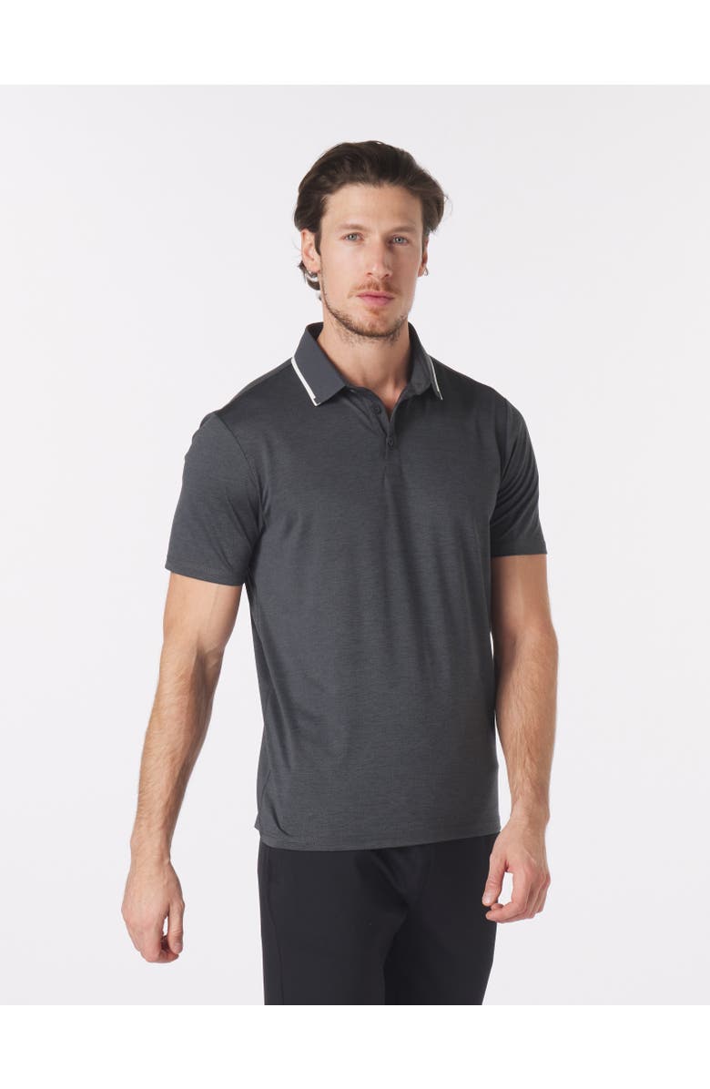 GLYDER Power Fade Polo, Alternate, color, Black