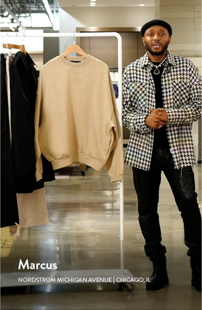 Essentials Crewneck Sweatshirt, sales video thumbnail