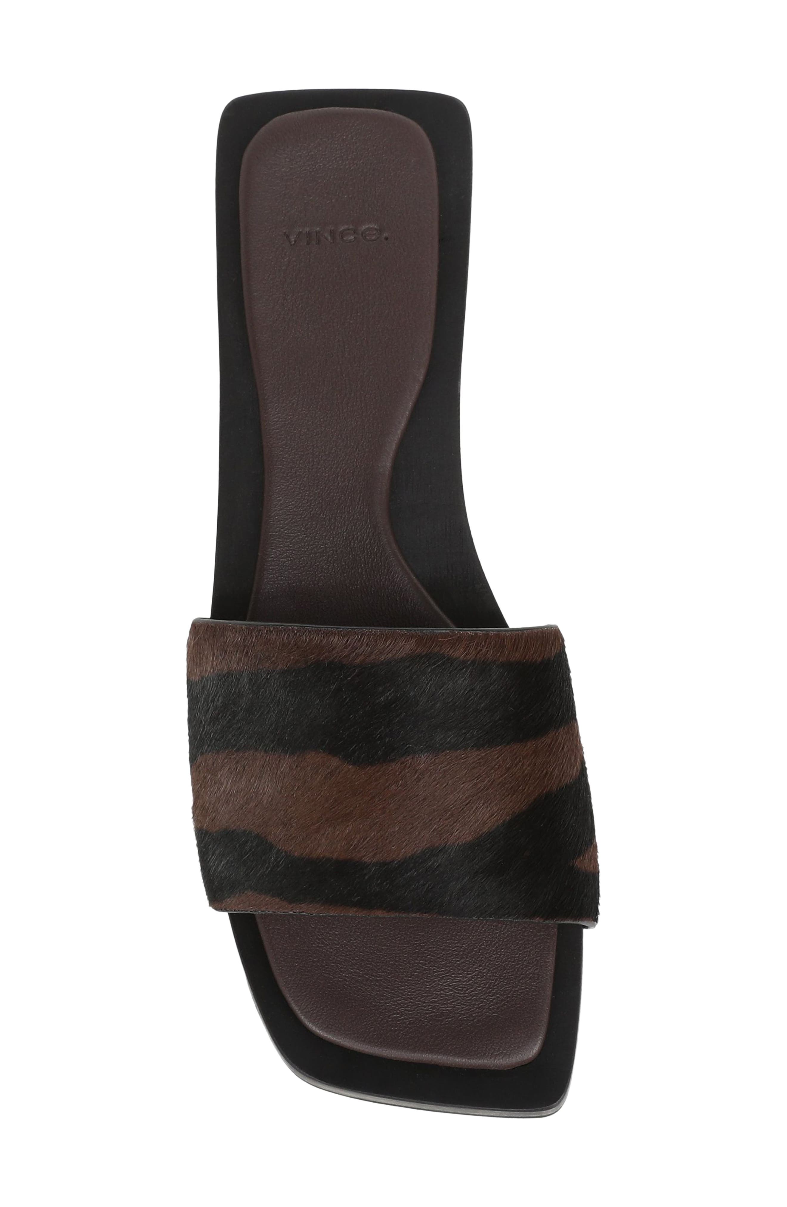 Barbara Slide Sandal, Alternate, color, MOLTON BROWN MULTI