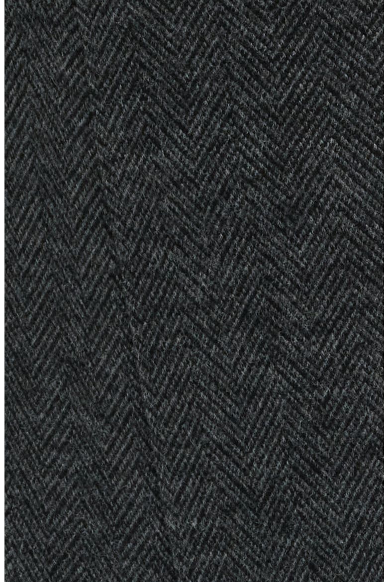 Herringbone Wide Leg Pull-On Pants, Alternate, color, GREY