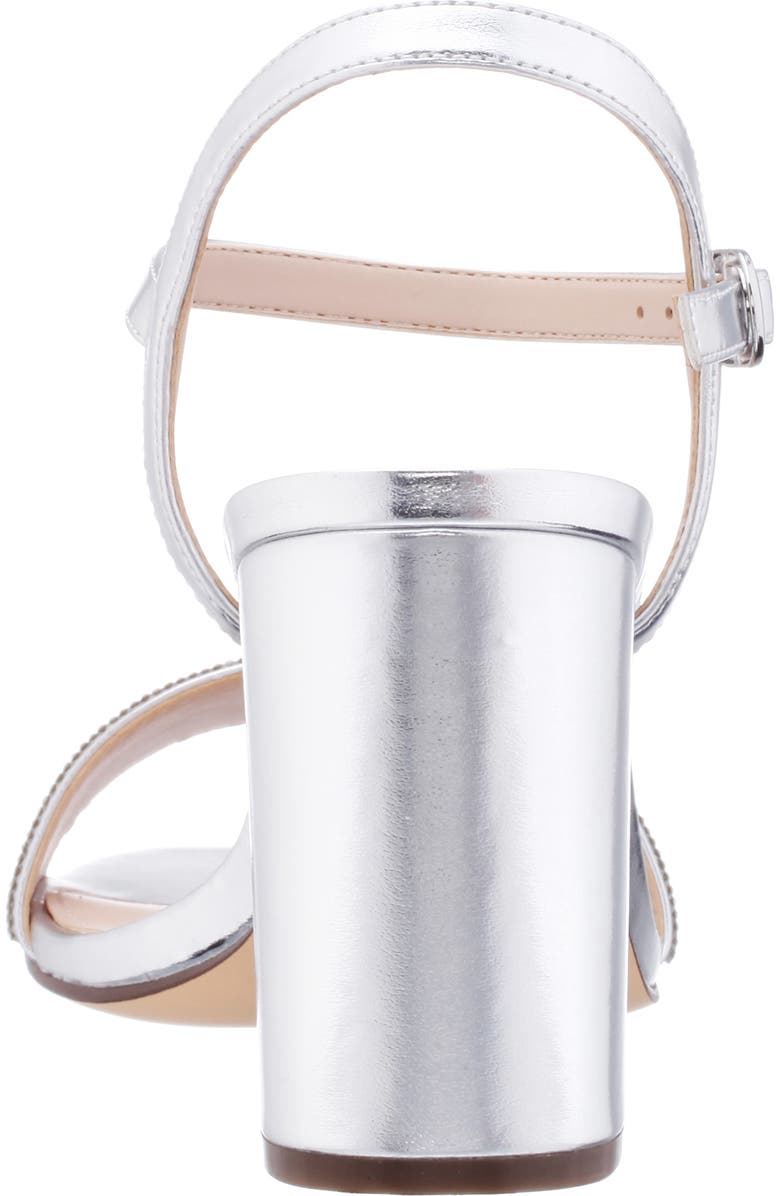 Nina Haven Rhinestone Block Heel Sandal, Alternate, color,