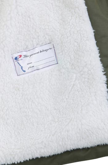 Kids' Parka Jacket with Insulated Hood