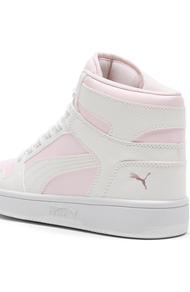 PUMA Rebound Layup High Top Sneaker, Alternate, color, Jasmine Flower/ Warm