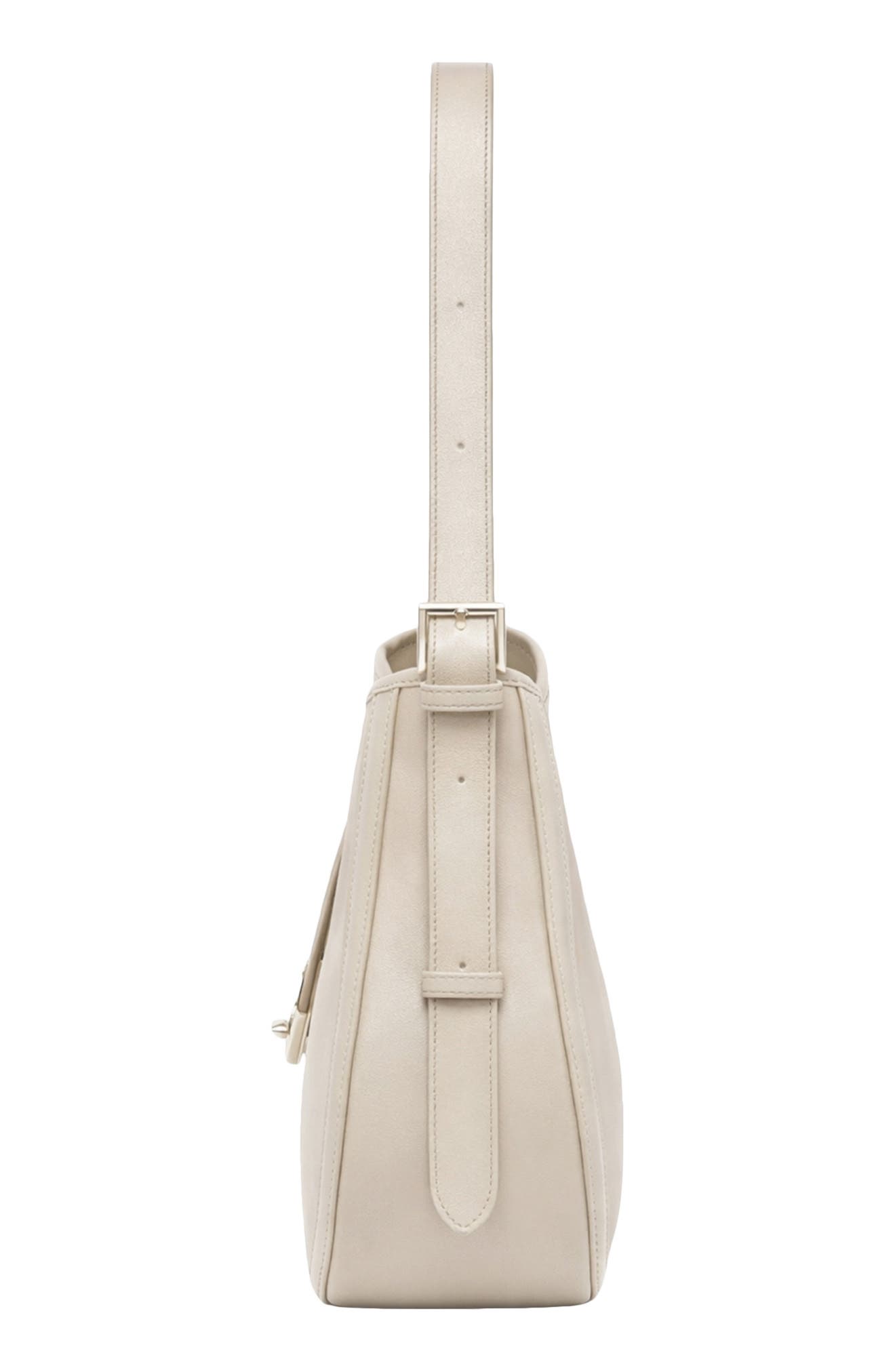 Dylan Nylon Shoulder Bag, Alternate, color, DOVE