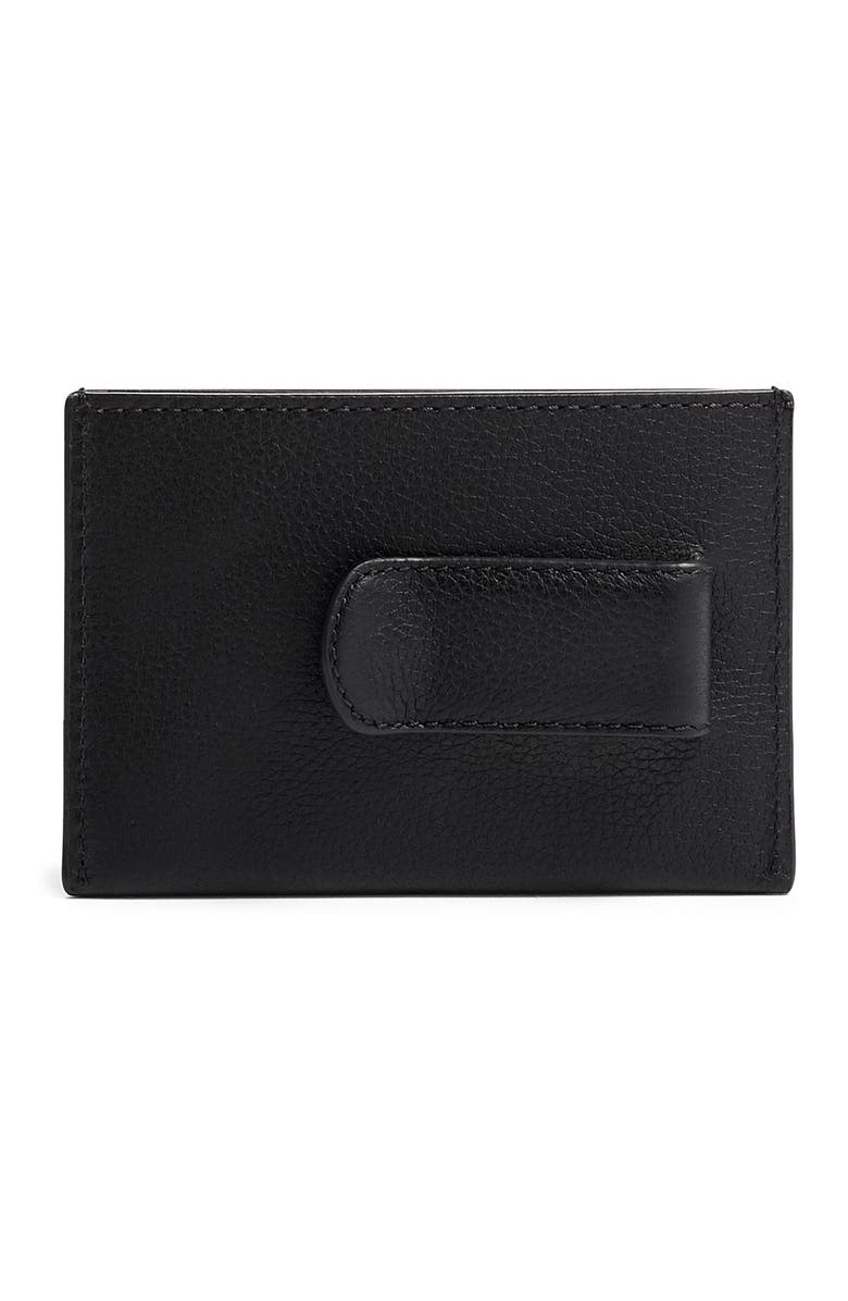 TUMI Leather Money Clip Card Case, Alternate, color,