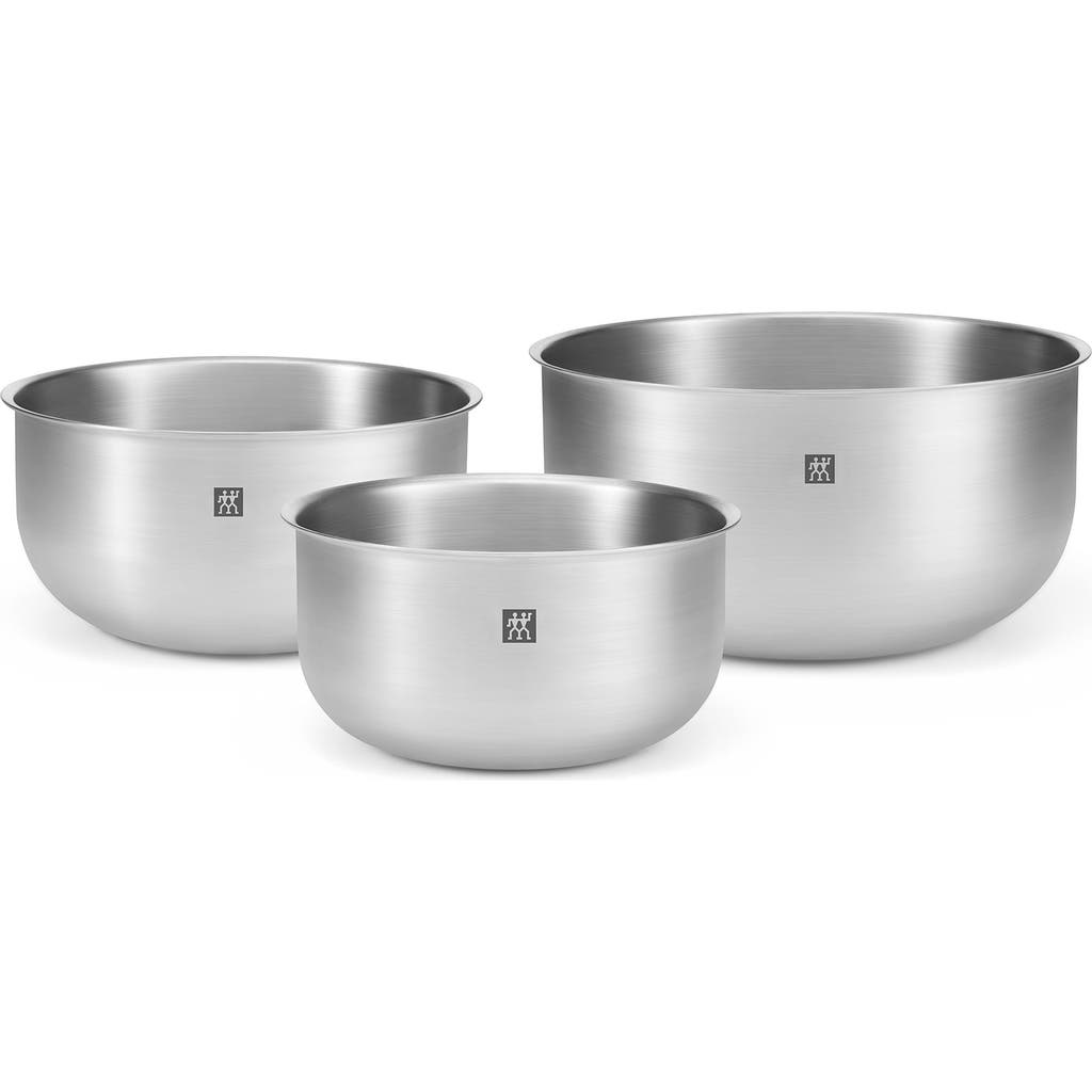 Zwilling Prep 3-piece Bowl Set In Silver