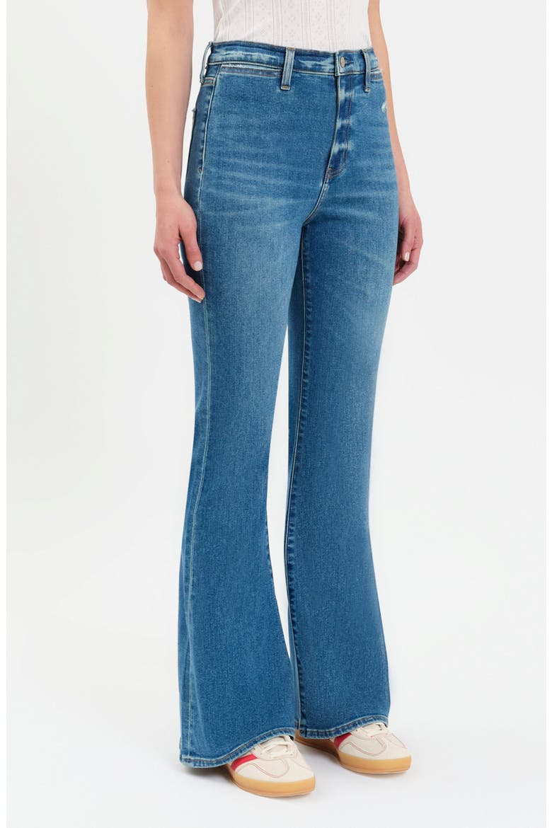 Sunset High Waist Flare Jeans, Alternate, color, TOO SWEET