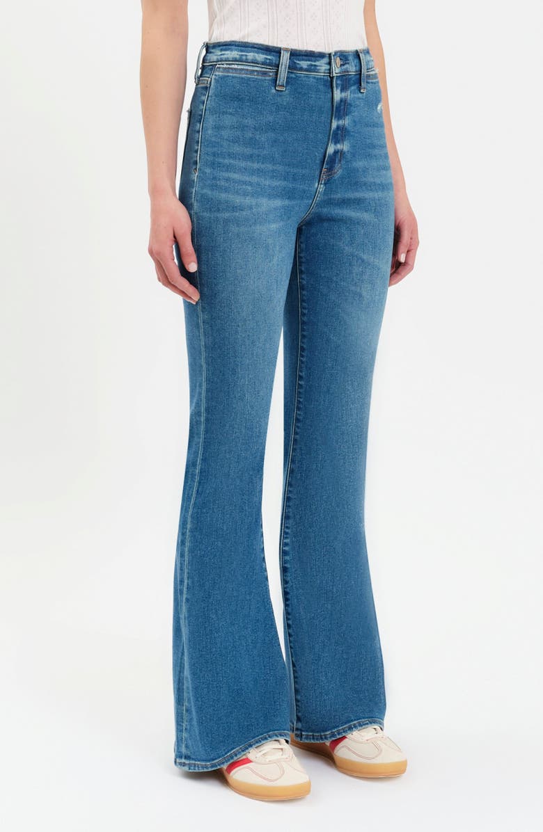 DAZE Sunset High Waist Flare Jeans, Alternate, color, Too Sweet