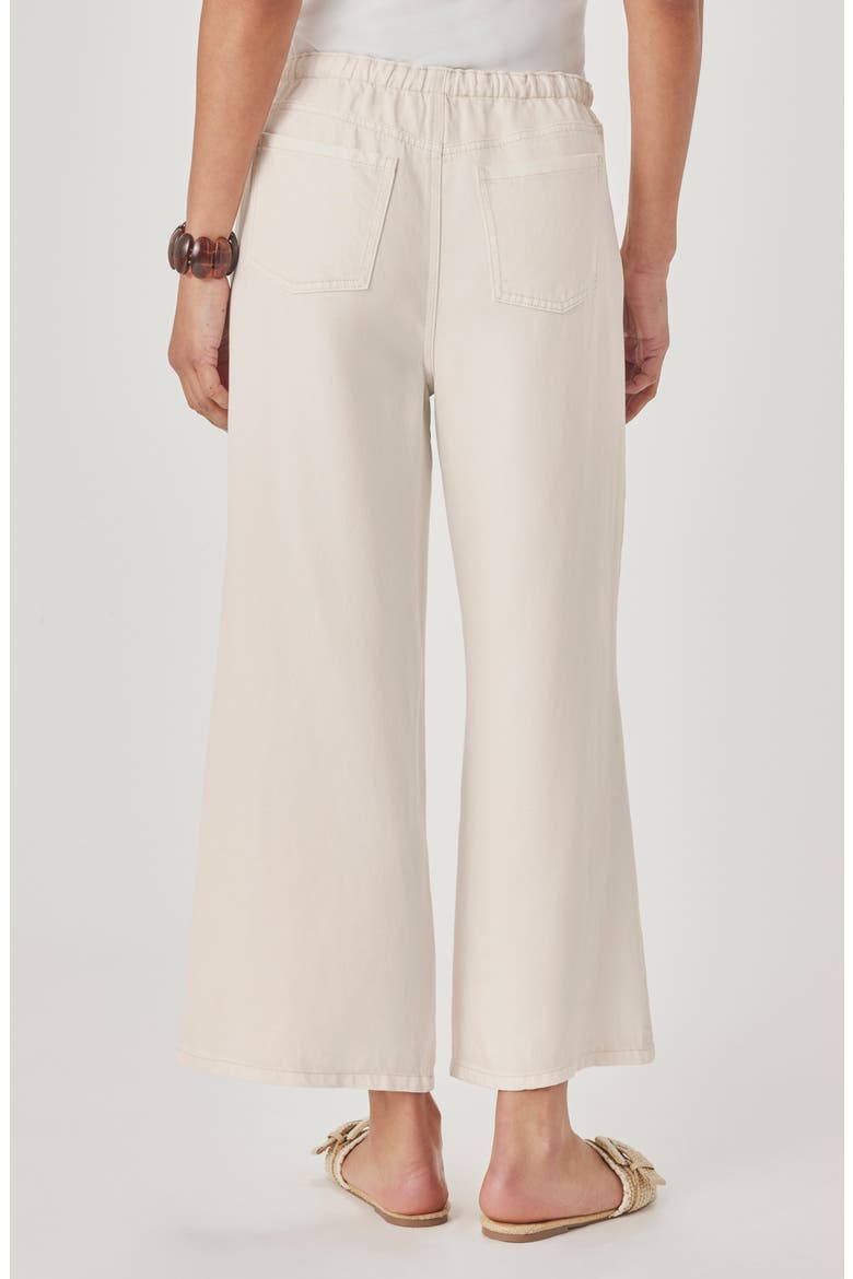 Lounge Wide Leg Crop Jeans, Alternate, color, MOONSTONE WHITE