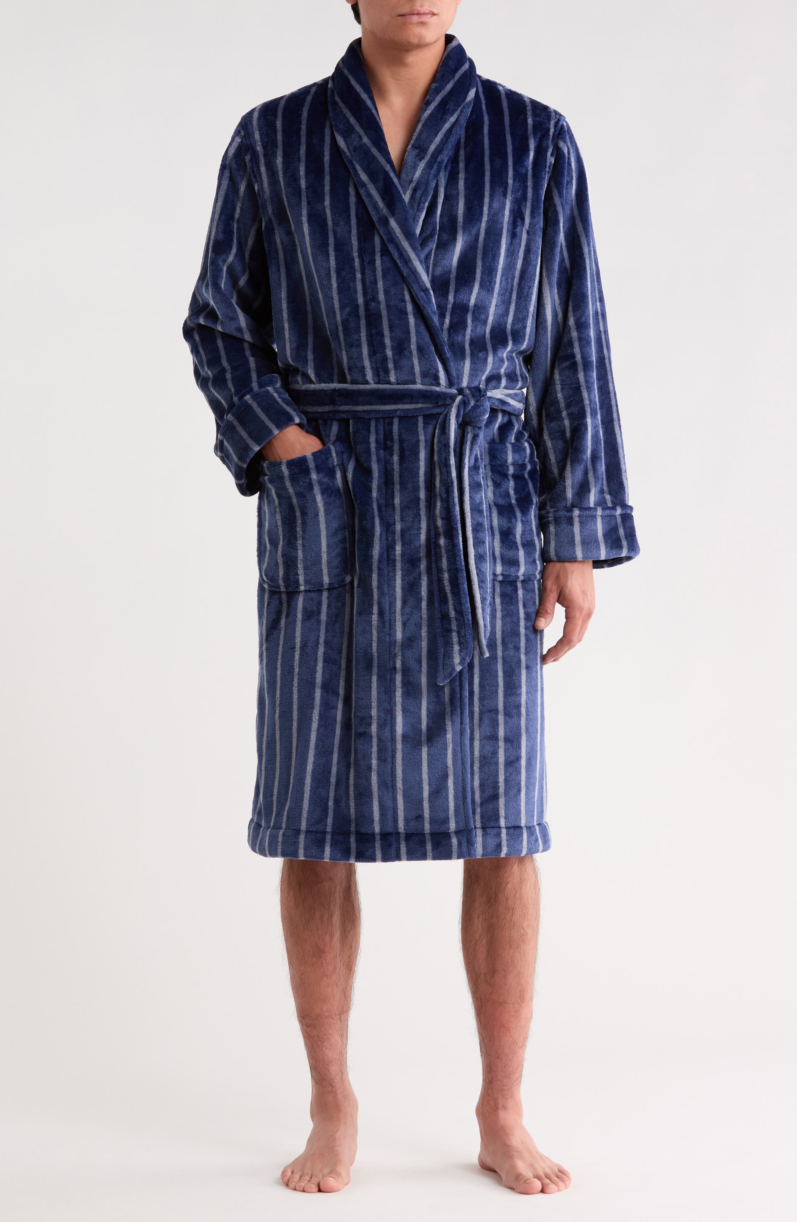 Patterned Plush Robe
