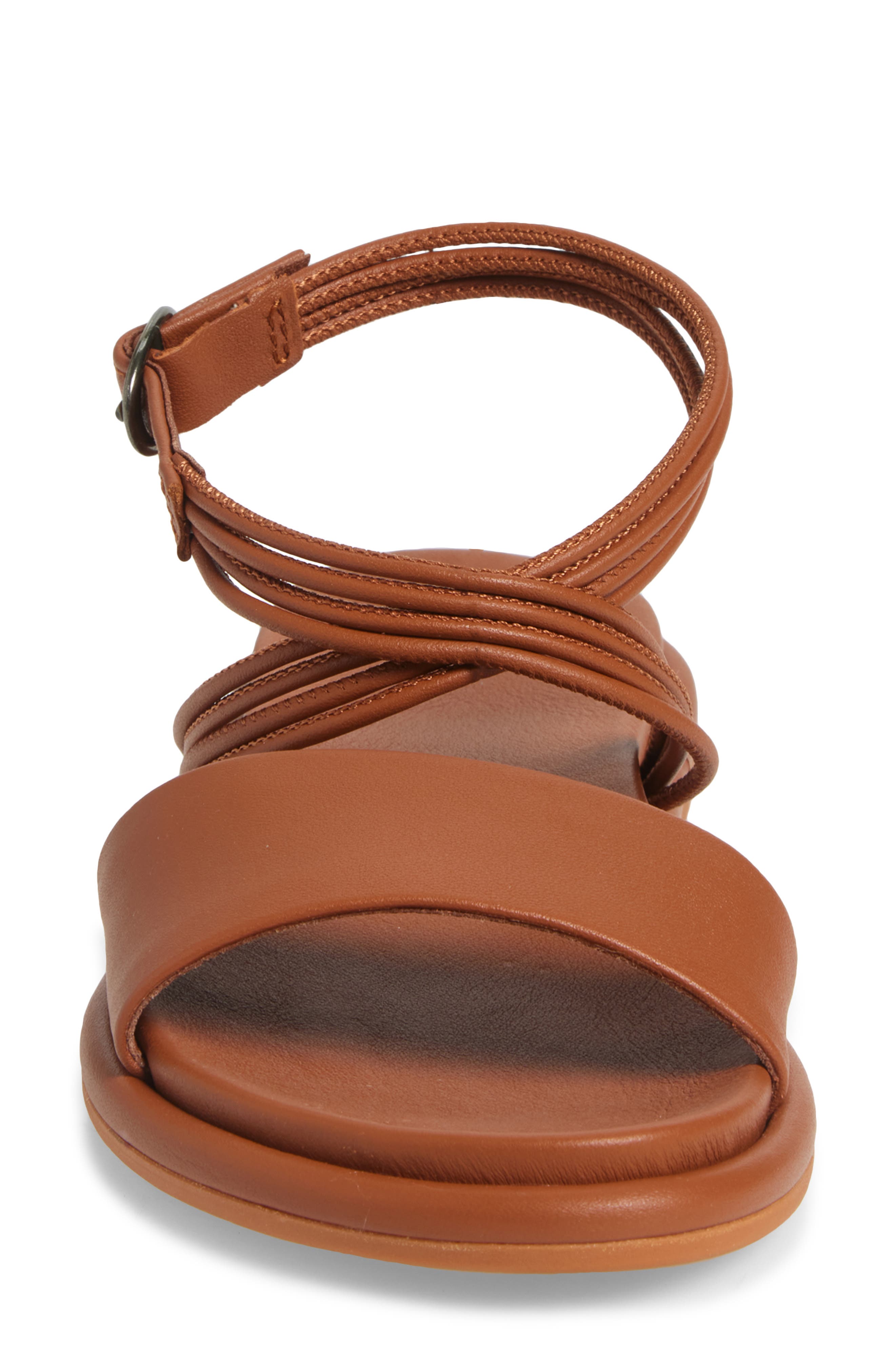 OluKai Tiare Ankle Strap Sandal, Alternate, color, Fox / Fox