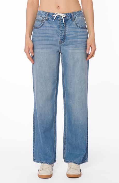 VELVET HEART Pam Drawstring Straight Leg Jeans