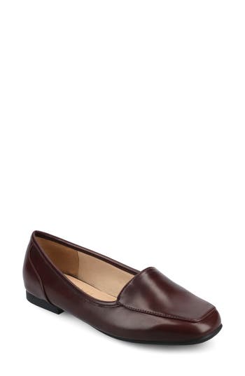Journee Collection Noelia Loafer in Oxblood at Nordstrom Rack, Size 8