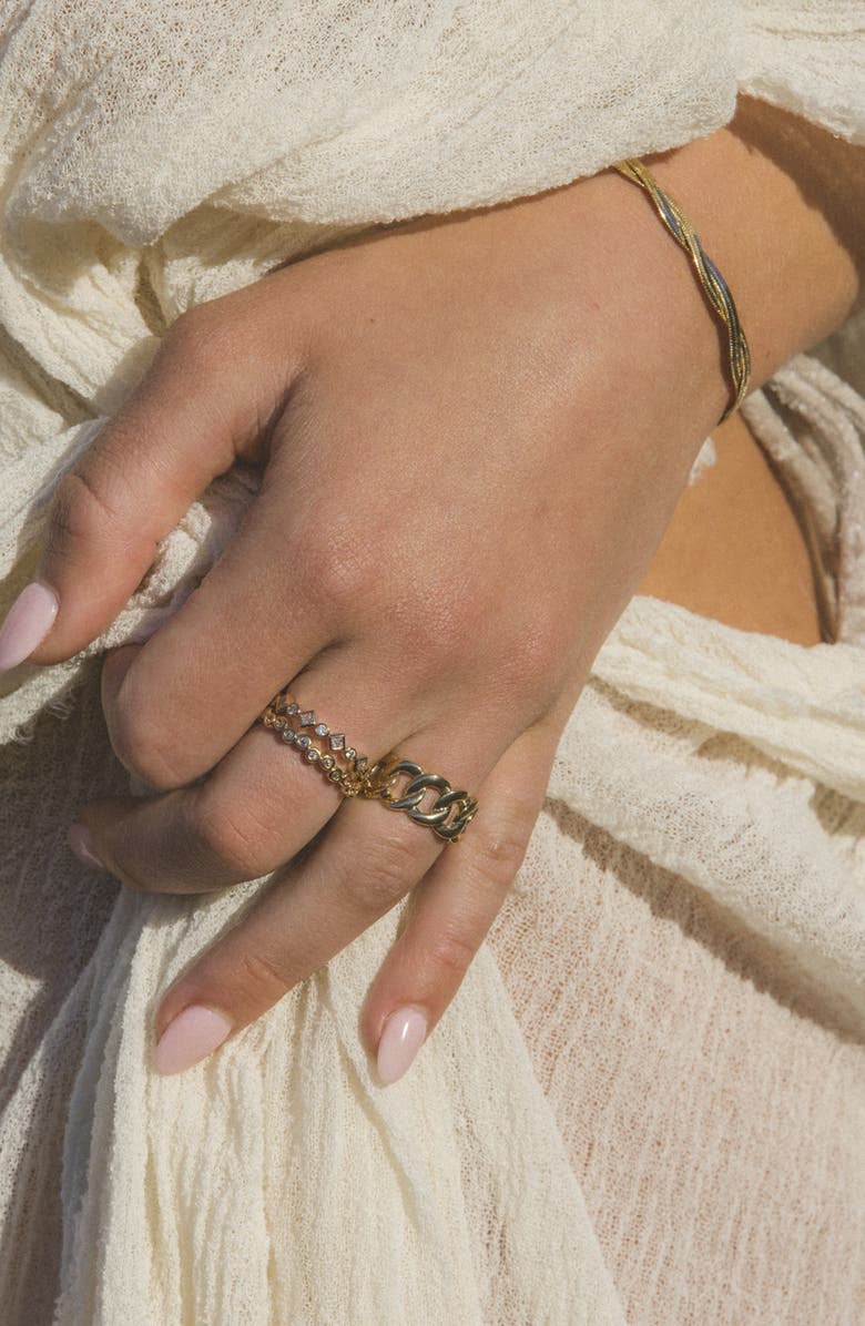 Child of Wild Luxe Link Ring, Alternate, color, Gold