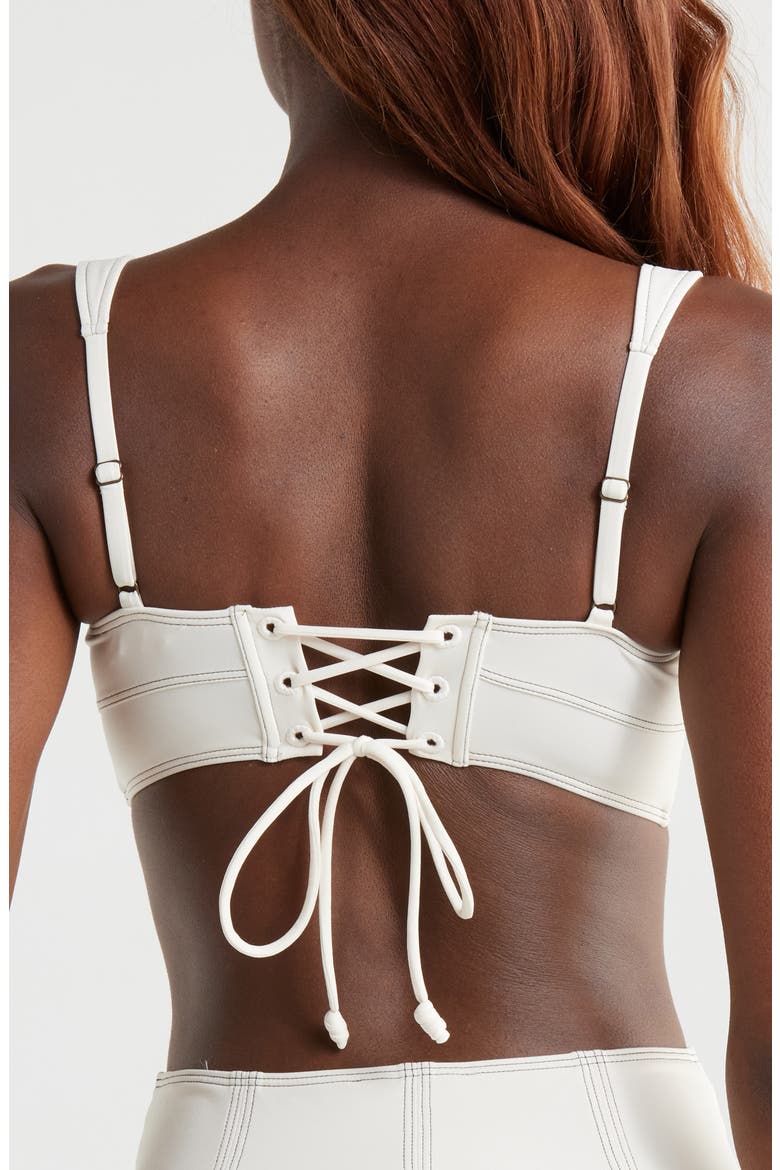 Ravello Underwire Bikini Top, Alternate, color, COWRIE