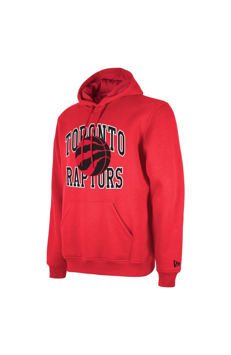 New Era Unisex New Era  Red Toronto Raptors 2023/24 Season Tip-Off Edition Pullover Hoodie, Alternate, color, Red