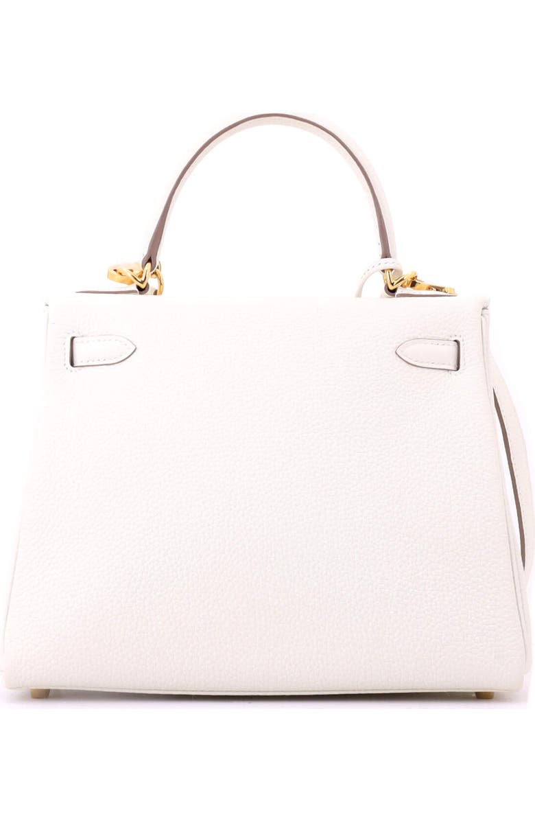 Pre-Owned Hermes Kelly Handbag Light Togo with Gold Hardware 25, Alternate, color, Mushroom