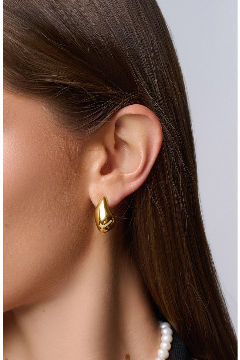 Drop Earrings, Alternate, color, Gold