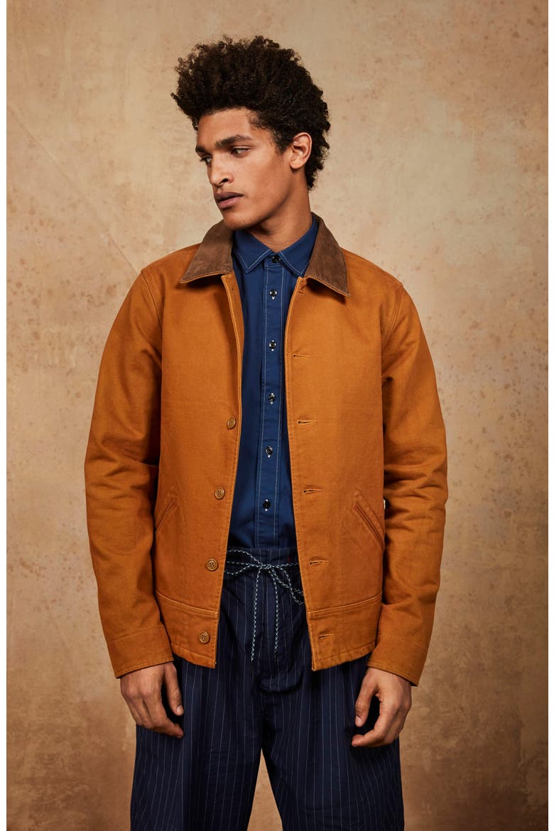 Moleskin Jacket, Alternate, color, NOIX