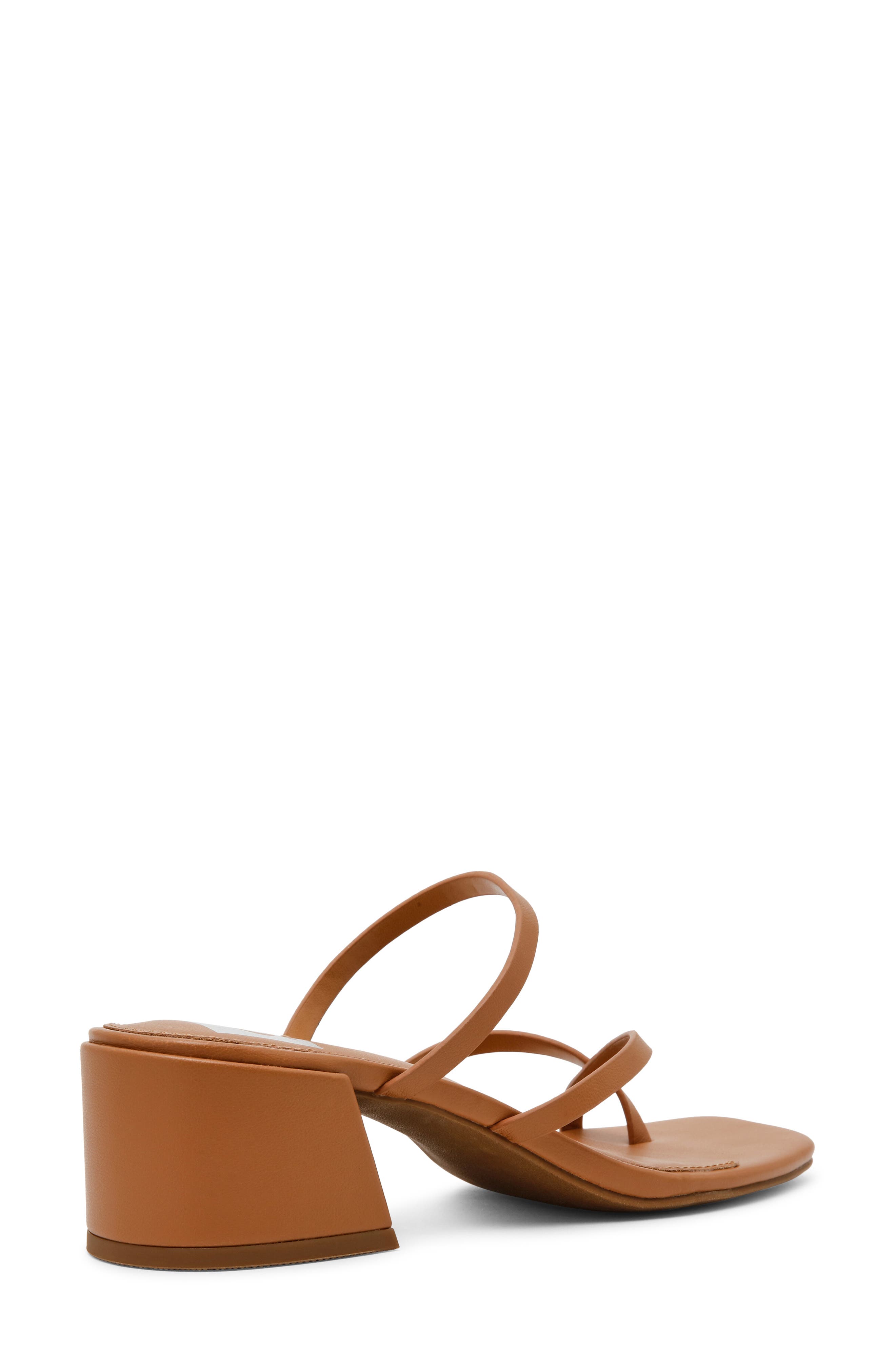 Saffina Toe Loop Sandal, Alternate, color, TOFFEE