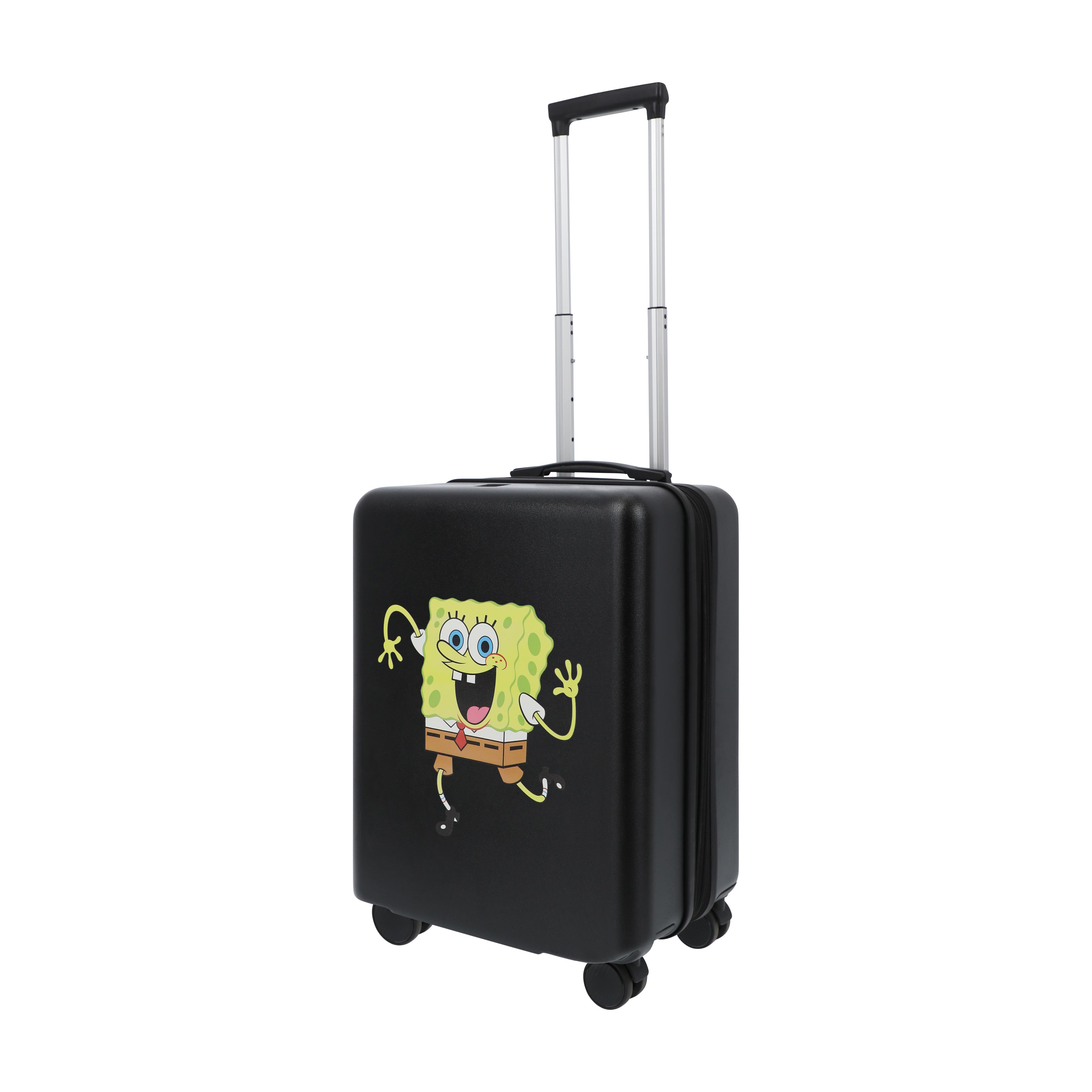 Ful NICKELODEON SPONGEBOB 22.5"CARRY-ON LUGGAGE, Main, color, Black