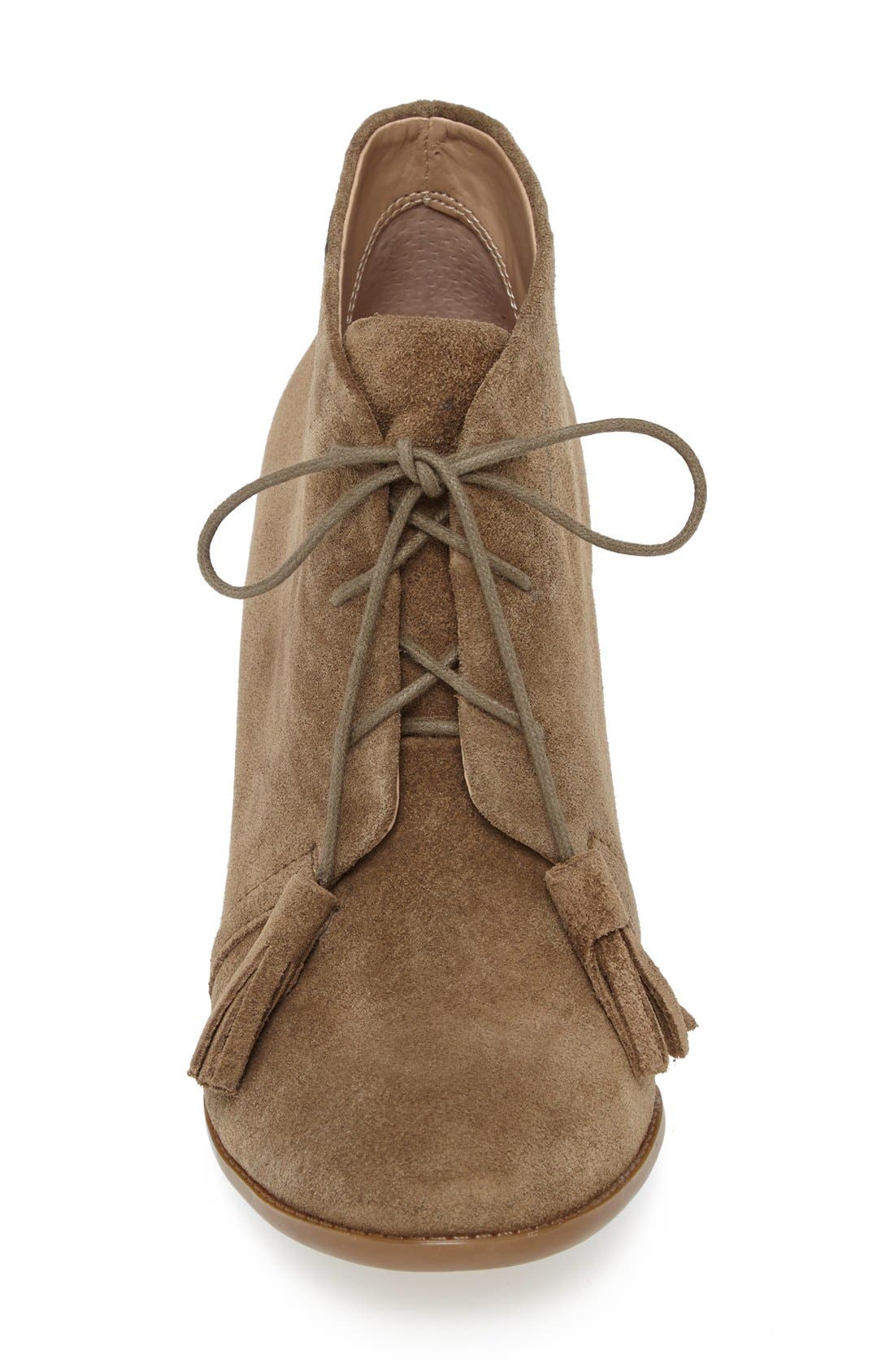 'Tallie' Lace-Up Bootie, Alternate, color, ARMY