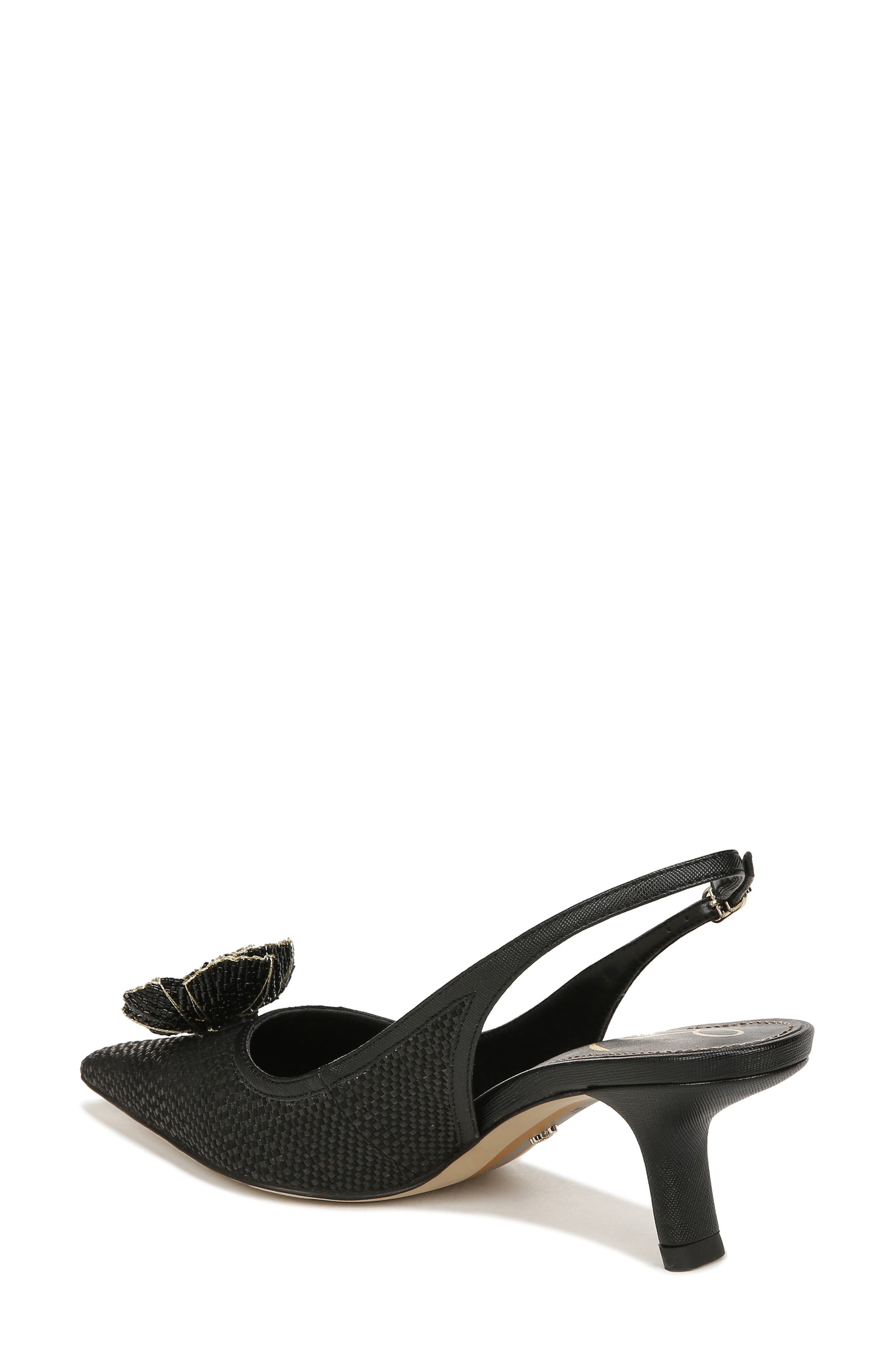 Sam Edelman Bianka Flora Kitten Heel Slingback Pump, Alternate, color, 
