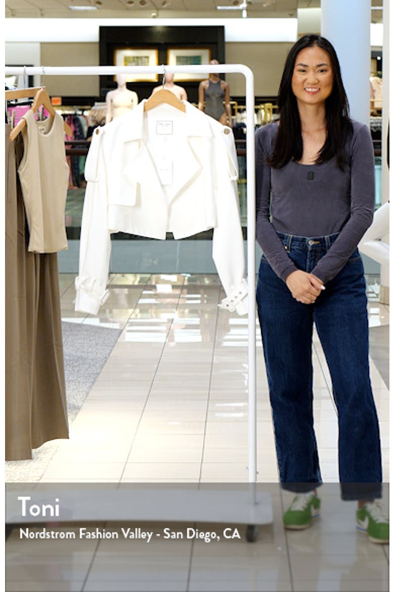Manhattan Crop Trench Coat video