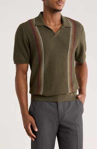 M Magaschoni Johnny Collar Knit Polo
