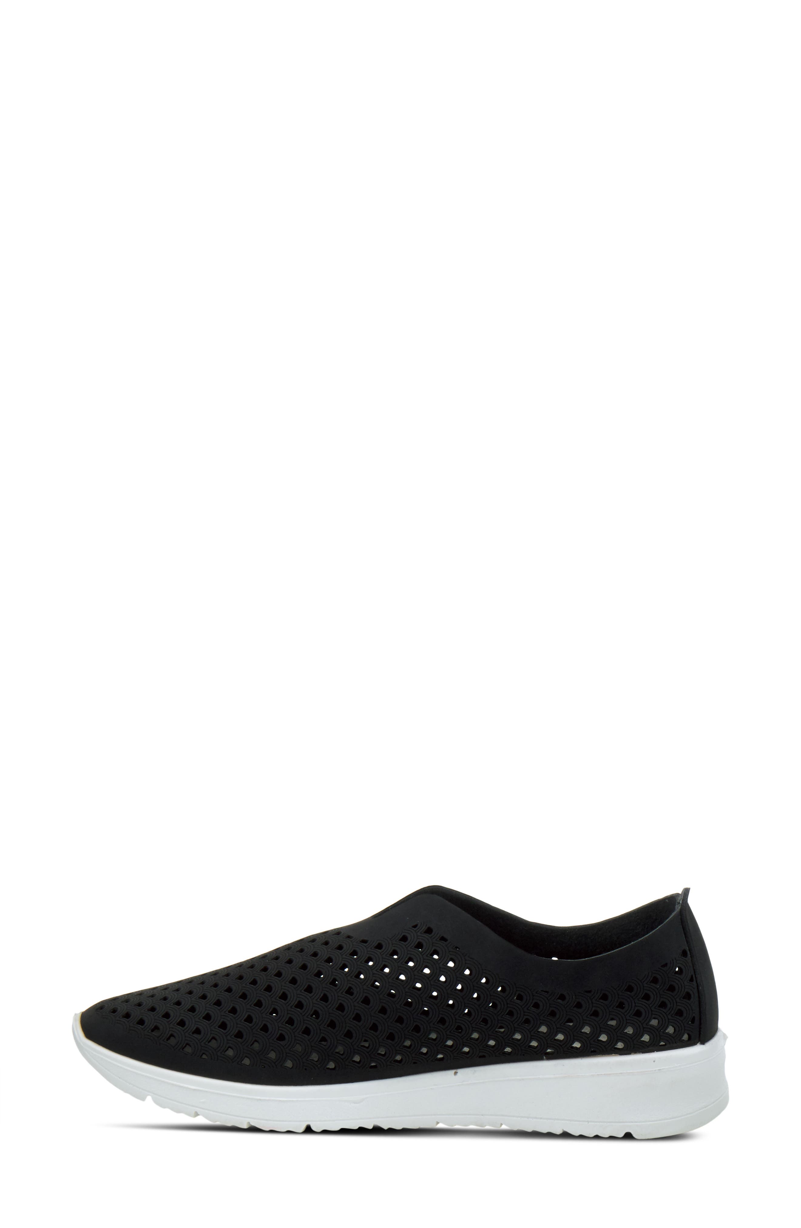 Flexus by Spring Step Centrics Slip-On Sneaker, Alternate, color, Black Patent Leather