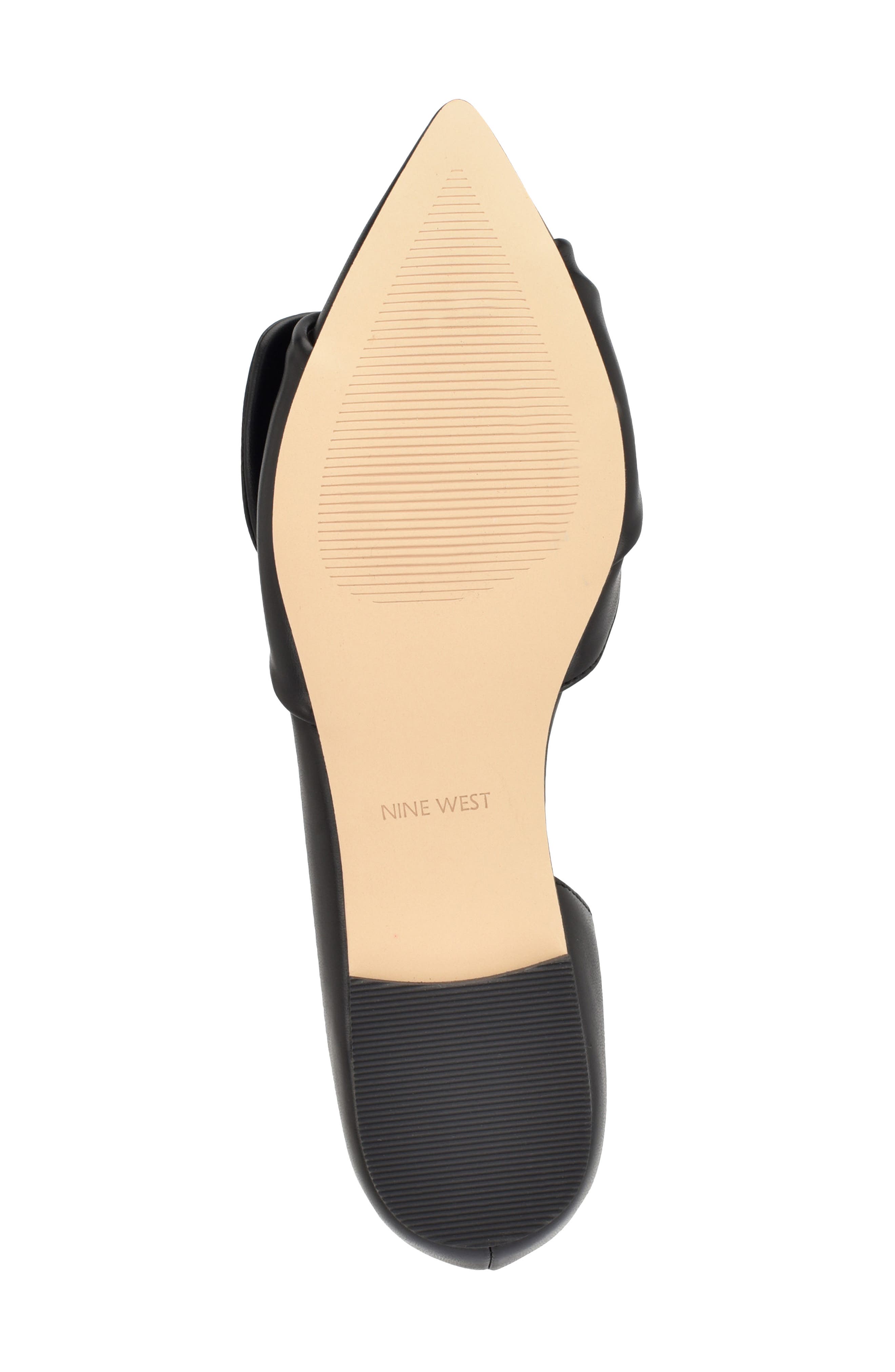 Nine West Bannie Half d'Orsay Pointed Toe Flat, Alternate, color, 