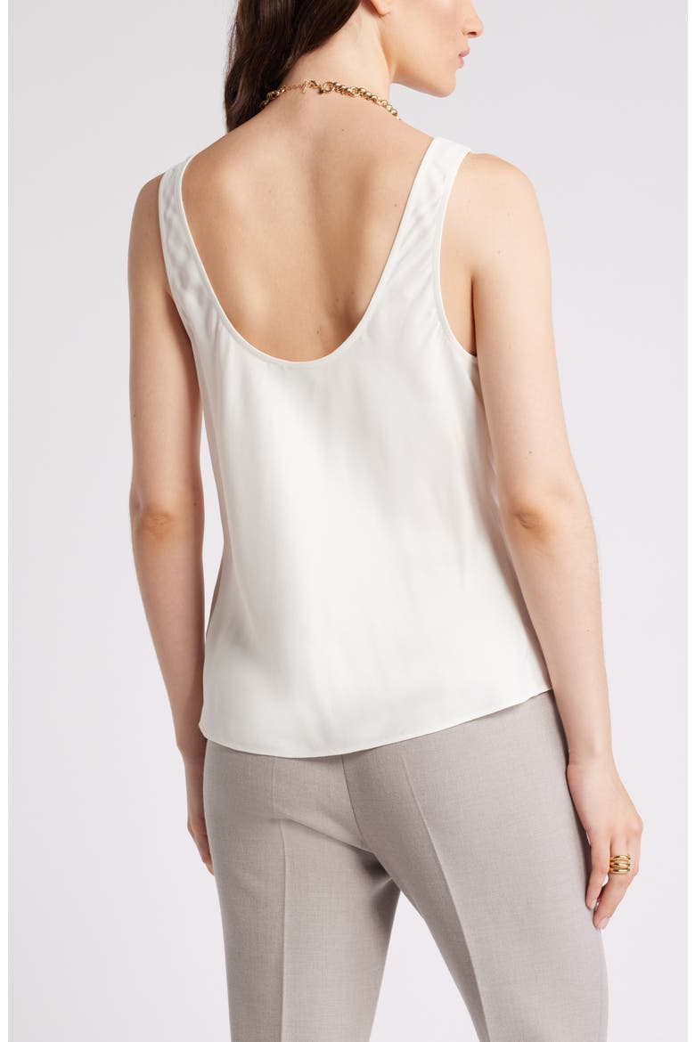 Satin Scoop Neck Tank, Alternate, color, IVORY PRISTINE