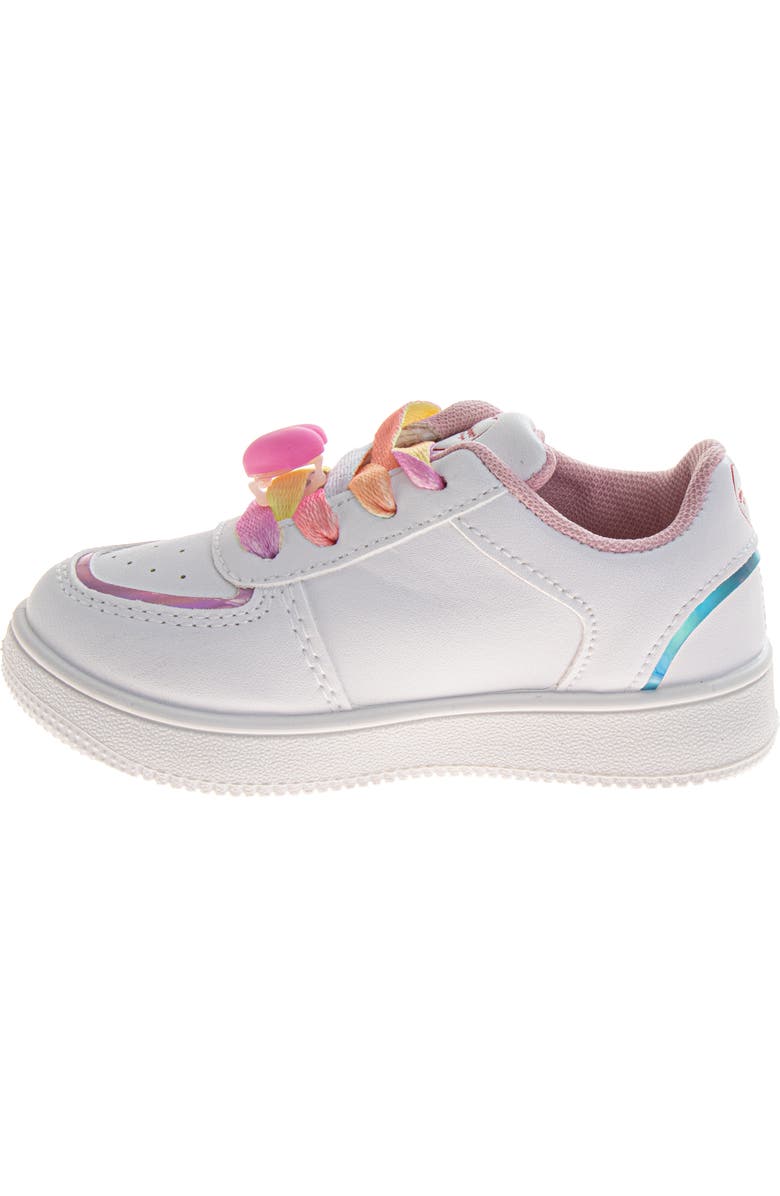 SweetHearts White Sneakers Girls 5-10, Alternate, color, White Multi