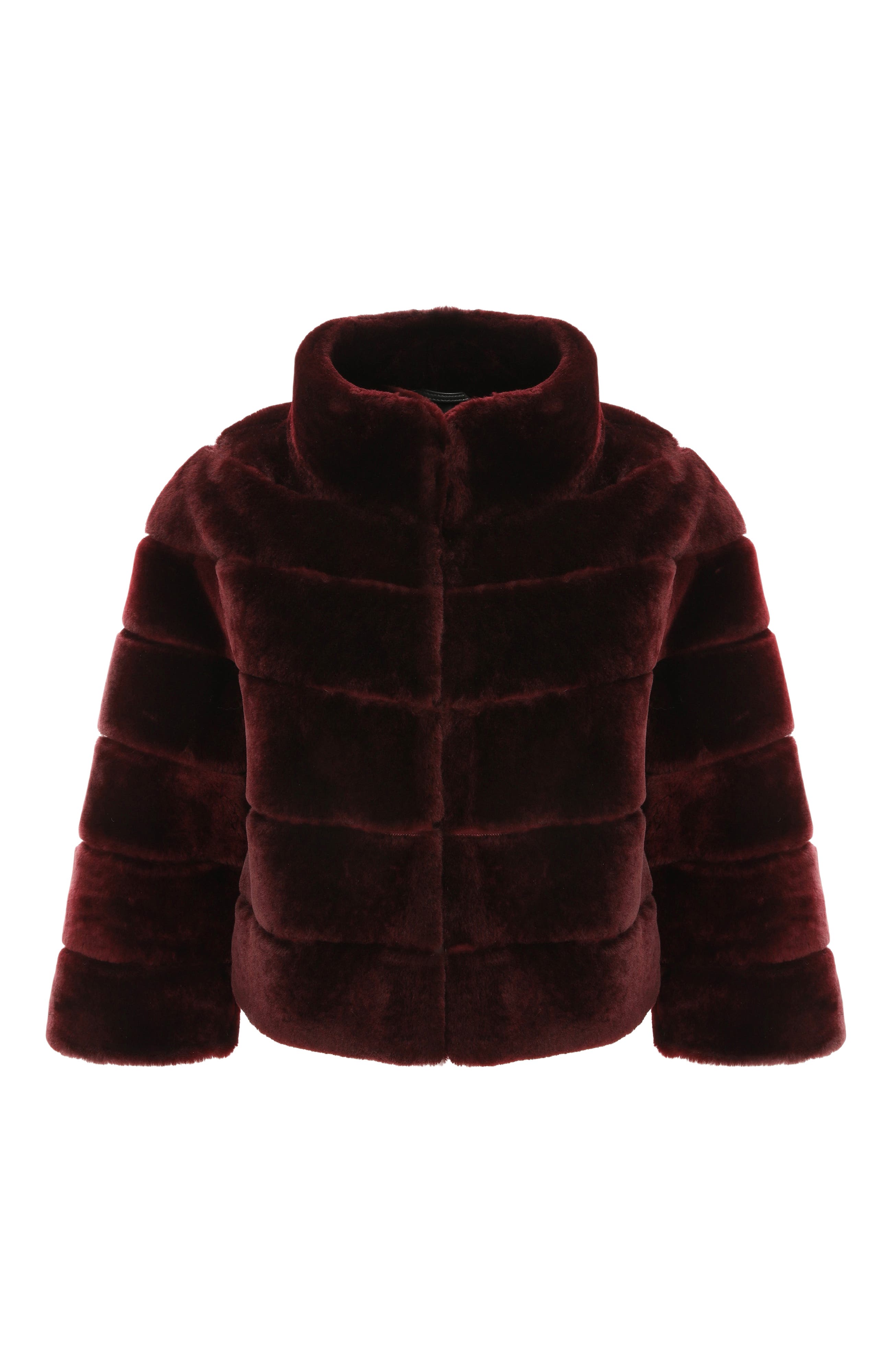 GORSKI Genuine Shearling Cropped Bolero with Cropped Sleeves — фото 5