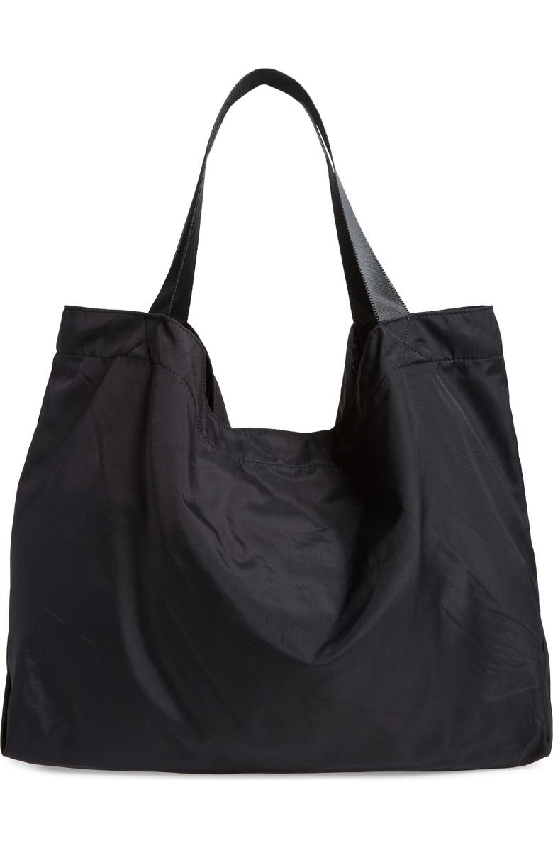 Street Level Street Style Simple Nylon Tote, Alternate, color,