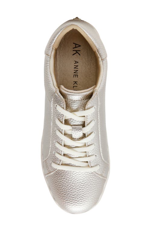 Anne Klein Cypris Sneaker In Light Gold
