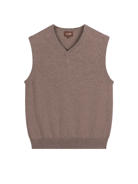 Timeless V-Neck Cashmere Vest