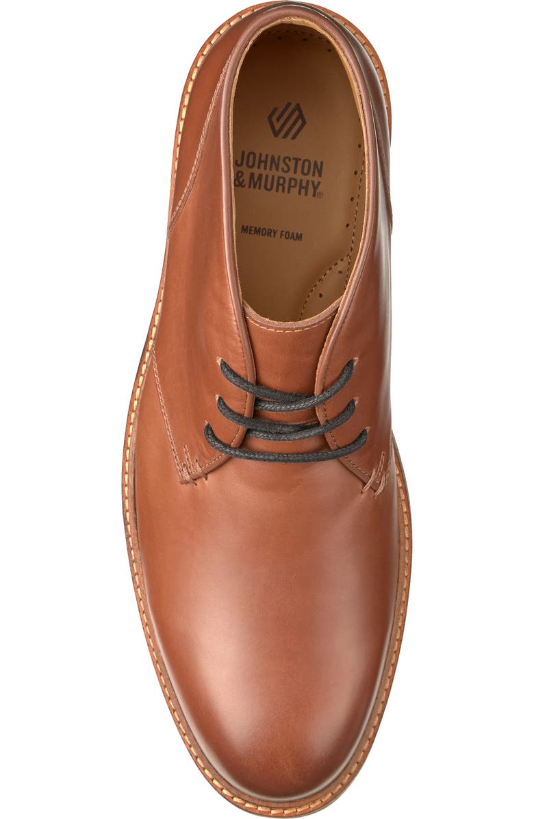 Johnston & Murphy Calder Chukka Boot, Alternate, color, Mahogany Full Grain