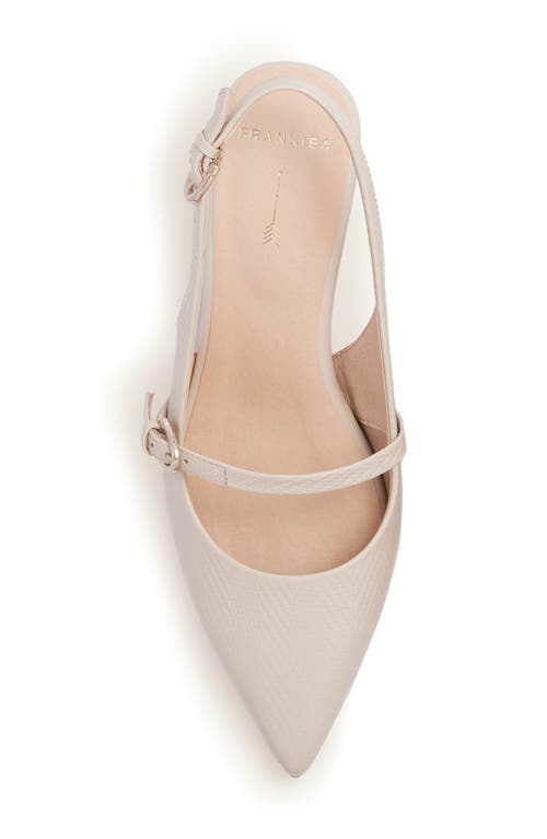 Frankie4 Coco Slingback Mary Jane Pointed Toe Pump