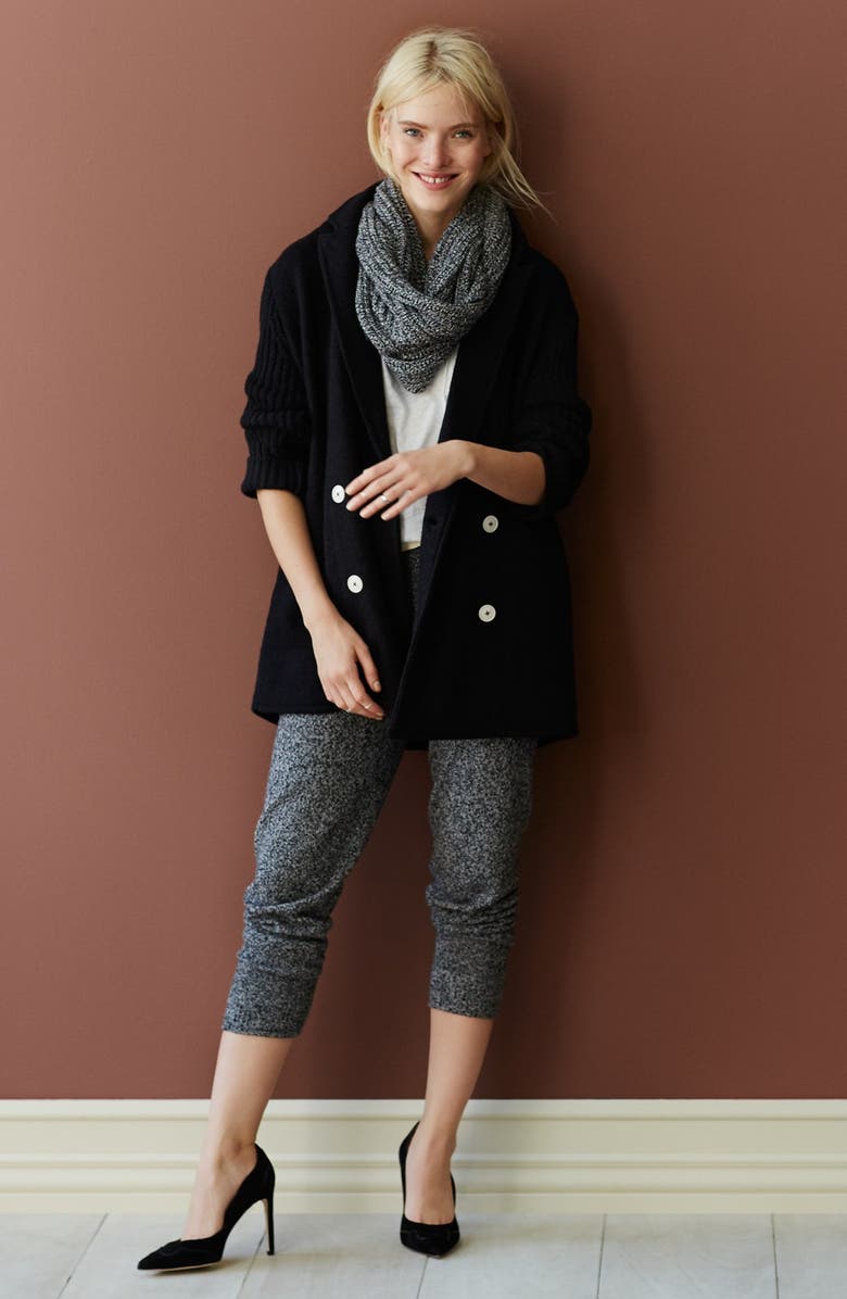 Madewell 'Carmen' Wool Sweatpants, Alternate, color, 
